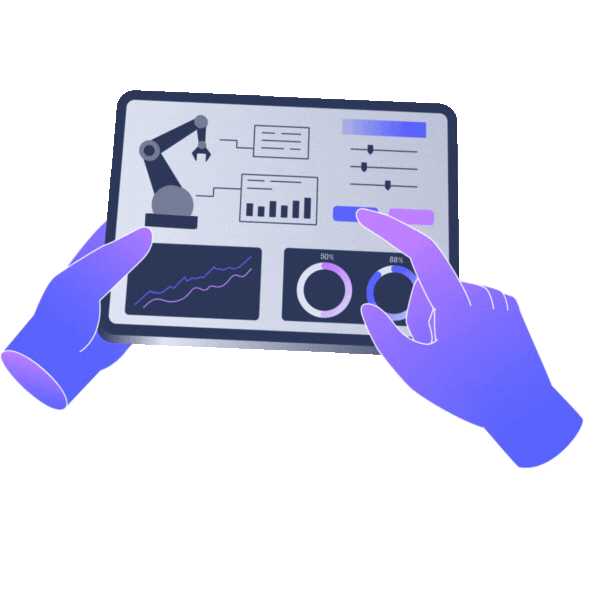 AI Calendar Scheduling Illustration